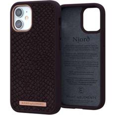 Njord byELEMENTS Salmon Leather Case for iPhone 12 mini