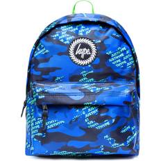 Hype Bags Hype Neon Logo Camo Backpack - Multicolour