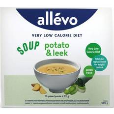 Pulver Vektkontroll & Detox Allévo Soup Potato and Leek VLCD 15 st