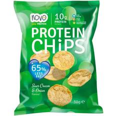 Novo Nutrition Protein Chips (30g)-Sour Cream & Onion