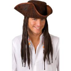 Vegaoo Boland Pirate Dirty Hat Joe, brown, one size, 8236863