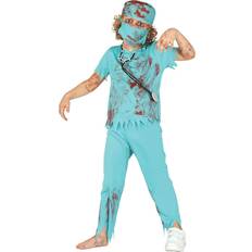 Fiestas Guirca Zombie Surgeon Kid's Costume