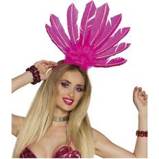 Vegaoo Boland 10130718 Samba Neon Pink Hair Band