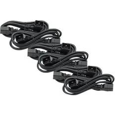 Schneider Electric Extension Cords Schneider Electric AP98896F Power Cord Kit (6 ea) C19 to C20 (90 degree) 1.8m
