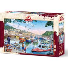 Academy The Little Fishermen at the Harbour 1000 Pieces