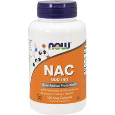 NOW Vitamins & Supplements NOW NAC 600mg 100