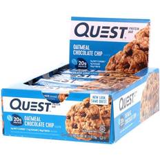 Sugar Free Bars Quest Nutrition Protein Bar Oatmeal Chocolate Chip 60g 12 pcs