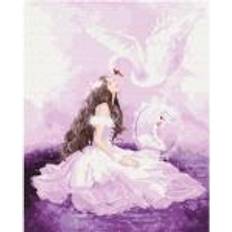 Picture Paint it! Painting by numbers Princess and swan
