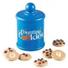 Plastic Role Playing Toys Uber Kids Smart Snacks Counting Cookies, Blue/brown