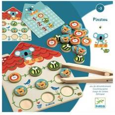 Djeco Wooden Educative Game Pinstou