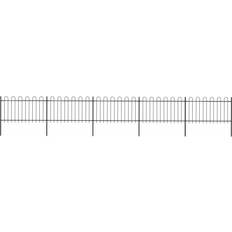 Fences vidaXL Garden Fence with Hoop Top 334.6x59.1"