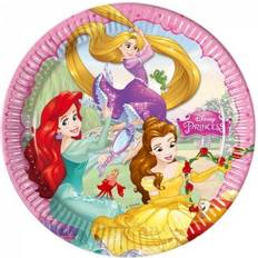 Rapunzel disney Leker Disney 93431 Ariel, Belle, Rapunzel Plates, Multi Coloured