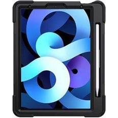 eSTUFF Defender Case Baksidesskydd för surfplatta silikon, polykarbonat svart 11" för Apple 10.9-inch iPad Air (4:e generation); 11-inch iP