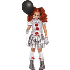 Fun World Carnevil Clownklänning Barn