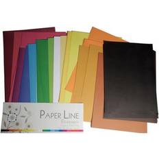 Papir Rivpapper Ass. färger 25x35cm 90g 100 ark