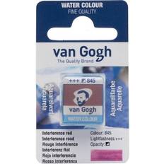 Van Gogh Watercolour Paint Interference Red