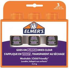 Elmers Disappearing Purple Glue Sticks (Pack 3) 2136613