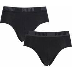 Puma Men's Basic Slips 2-pack - Black