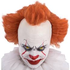 Carnival Creepy Clown Wig with Flint
