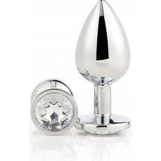 Dream Toys Gleaming Love Plug Silver, Large