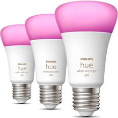 Philips hue e27 white ambiance Philips Hue White Ambiance LED Lamps 6.5W E27 3-pack