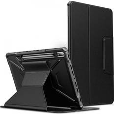 Samsung s7 deksel Datatilbehør Infiland Armored Multiple Angles Samsung Galaxy Tab S7 FE Case Black
