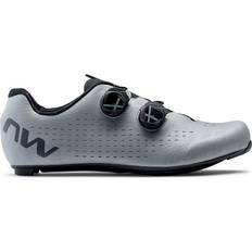 Silver Cycling Shoes Northwave Revolution 3 Road M - Silver Reflective