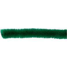Creativ Company Pipe Cleaners, L: 30 cm, thickness 9 mm, dark green, 25 pc/ 1 pack