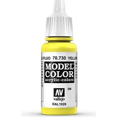 Gelb Acrylfarben Vallejo Model Color Yellow Fluorescent 17ml