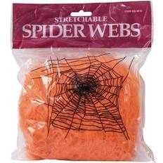 Girlanden & Konfetti Europalms Halloween spider web orange 100g