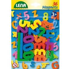 Plastikspielzeug Magnetfiguren Lena Magnet-Zahlen Zeichen, Blister