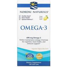 Nordic Naturals Vitamins & Supplements Nordic Naturals Omega-3 690mg Lemon 120 softgels