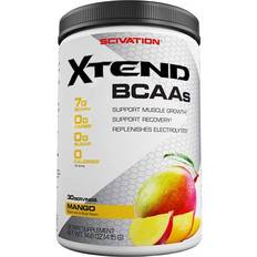 Søtningsmiddel Aminosyrer Scivation XTEND Original BCAA Powder Mango Branched Chain Amino Acids Supplement 7g BCAAs Electrolytes for Recovery & Hydration 30 Servings