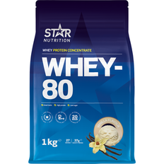 Whey 1kg Star Nutrition Whey-80 Vanilla 1kg