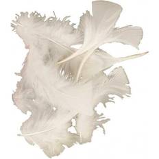 Wasserbasiert Faden & Garn Dun, vit, stl. 7-8 cm, 50 g/ 1 förp