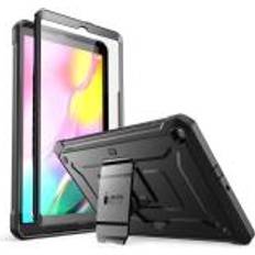 Computer Accessories Supcase Case for Samsung Galaxy Tab A 10.1 2019 Protective Case 360 Degree Case Robust Cover [Unicorn Beetle Pro] with Integrated Screen Protector and Stand (Black)