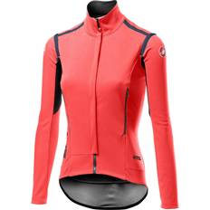 Castelli perfetto long sleeve Bike Accessories Castelli Perfetto ROS Long Sleeve Jacket Women - Brilliant Pink