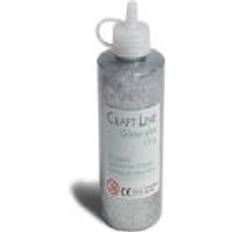 Sølv Lim Glimmerlim/Glitter Glue Silver 120g