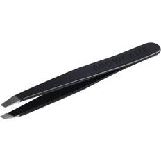 Pinsetter Browgame Cosmetics Signature Tweezer Slanted Soft Touch Blackout
