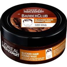Beruhigend Haarwachse L'Oréal Paris Men Expert Barber Club Slicked Hair Fixing Wax 75ml