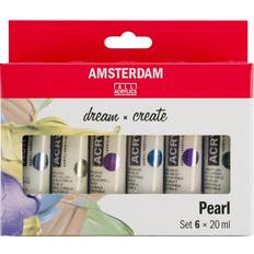 Water Based Acrylic Paints Royal Talens Standard Series Acrylic Paint Pearl Set 6x20ml
