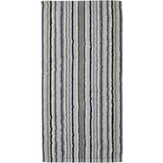 Cawö Lifestyle Stripe Gästehandtuch Grau (50x30cm)