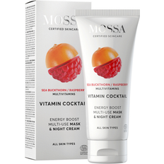 Antioksidanter Ansiktsmasker Mossa Vitamin Cocktail Energy Boost Multi-use Mask & Night Cream 60ml