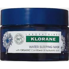 Lila Gesichtsmasken Klorane Revitalizing Water Sleeping Mask with Cornflower in Beauty: NA