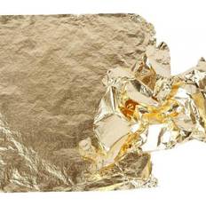Papir cm Hobbymateriale Diverse Imitation Metal Leaf, 16x16 cm, gold, 25 sheet/ 1 pack, 0,625 m2