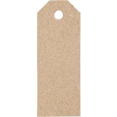 Manila Tags, size 3x8 cm, 220 g, natural, 20 pc/ 1 pack