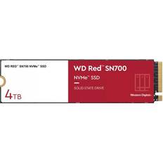 Internal - M.2 - SSD Hard Drives Western Digital Red SN700 NVMe M.2 2280 4TB