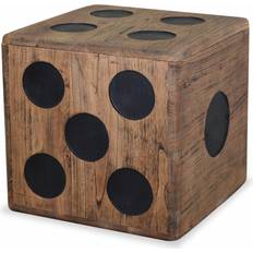 Brown Chests vidaXL Dice Chest 15.7x15.7"