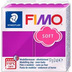 Lilla Fimoleire Staedtler Fimo Soft 57g, Purple Violet