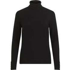 Vila Jeneve High Neck Sweater - Black